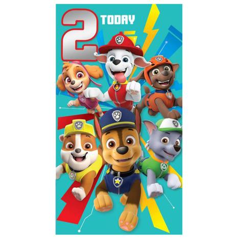 2 Today Paw Patrol Birthday Card £2.10